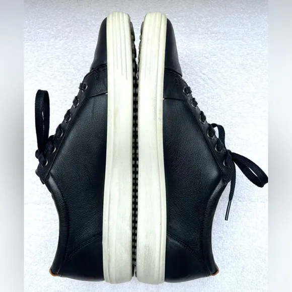 ECCO Soft 7 Men's Leather Sneaker - Black - EU 42/US 8-8.5