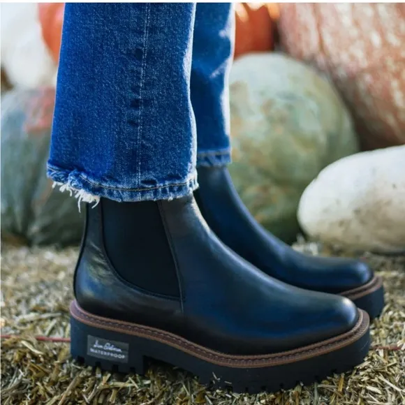 EDELMANLaguna Chelsea boots black size 7.5 gently used$205