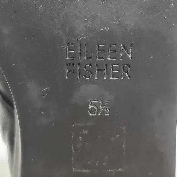 Eileen Fisher Chunky Ankle Boots Women's Size 5.5