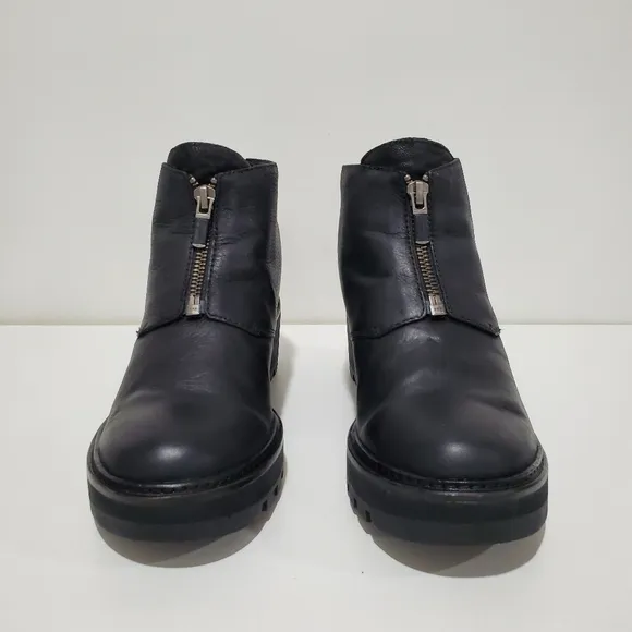 Eileen Fisher Chunky Ankle Boots Women's Size 5.5