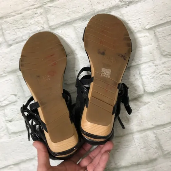 Eileen Fisher Echo leather gladiator sandals
