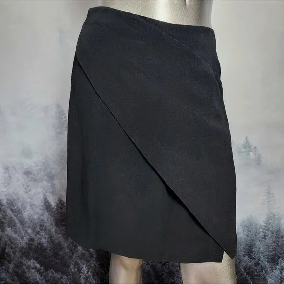 Emporia Armani Italian Asymmetrical Skirt | Women's 46 (XL)