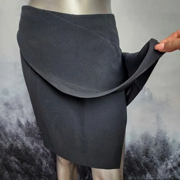 Emporia Armani Italian Asymmetrical Skirt | Women's 46 (XL)