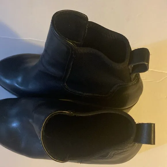 EUC ALDO Ankle Boots, Booties, Leather, Platform, Sz 9, chunky, block heel