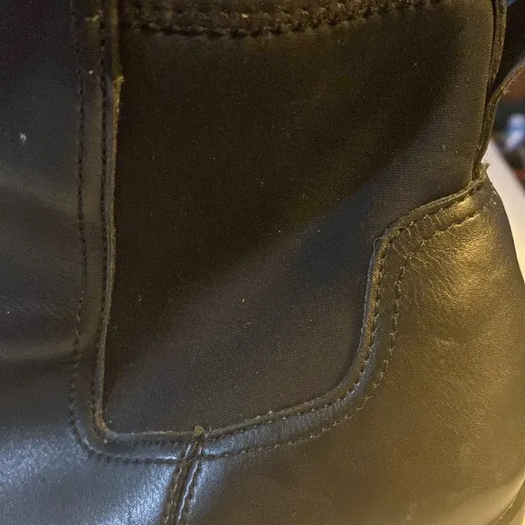 EUC ALDO Ankle Boots, Booties, Leather, Platform, Sz 9, chunky, block heel