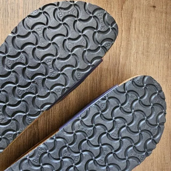 EUC BIRKENSTOCK BLUE DOUBLE STRAPS WOMENS SANDALS SIZE 39 8 - 8.5