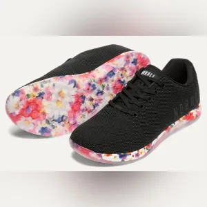 EUC NOBULL Men’s Outwork Sneakers, Black Daisy, M8.5 W10