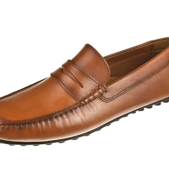 EUC Peter Huber Men’s Maddox Loafers Driving Penny Sz 10