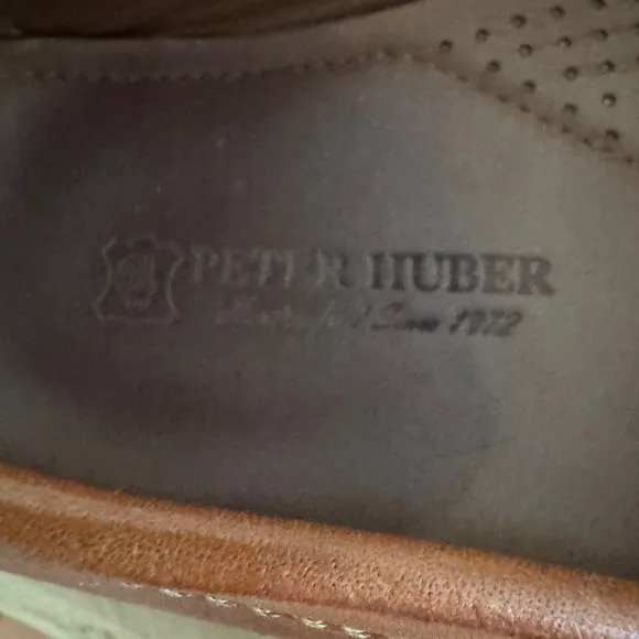 EUC Peter Huber Men’s Maddox Loafers Driving Penny Sz 10