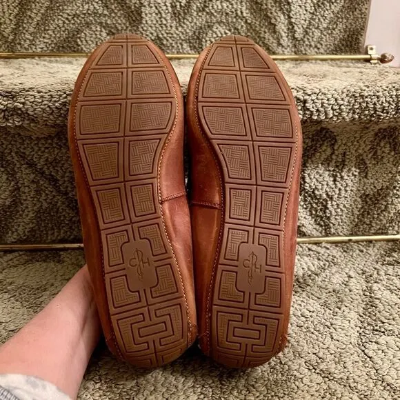 EUC Men's Cole Haan Somerset Venetian Saddle Brown Mocs Moccasins Loafers 11 M