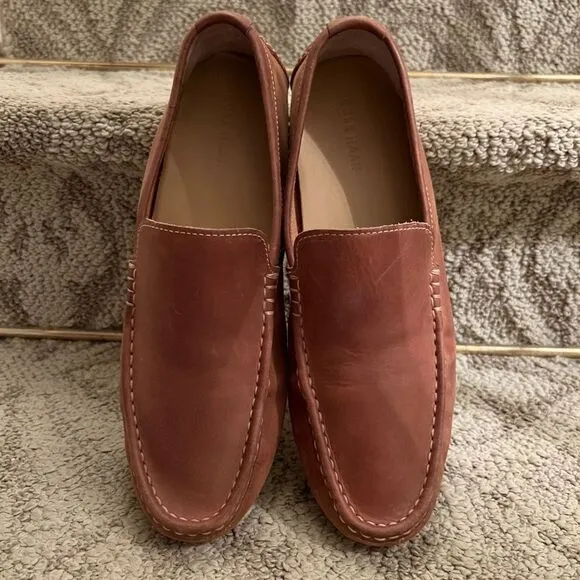 EUC Men's Cole Haan Somerset Venetian Saddle Brown Mocs Moccasins Loafers 11 M