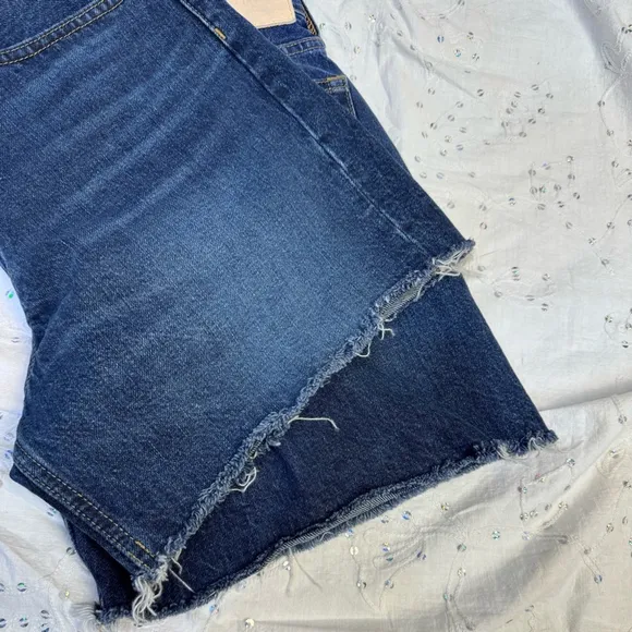 Everlane The Denim Short | Size 28 | Organic Cotton | Dark Wash