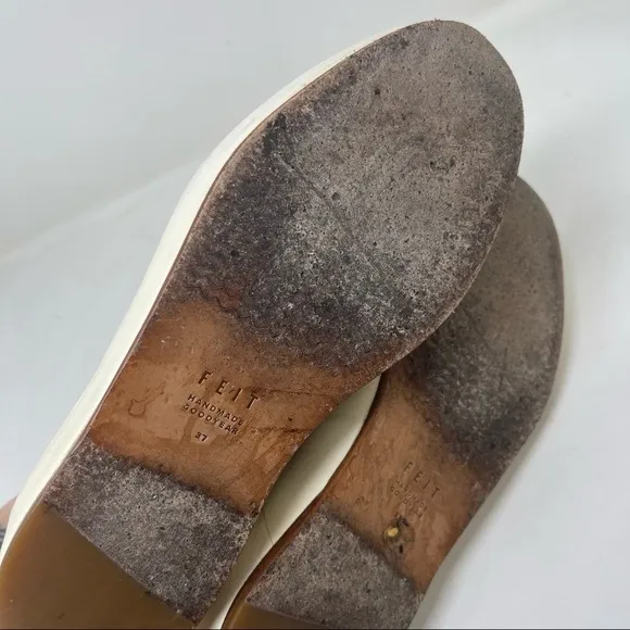 Feit 3-Wrap Jodhpur brown leather ankle platform Boots size 37
