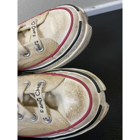 Feng Chen Wang X Converse All Star Chuck 70 Low Top Brown Sneakers Women Size 8