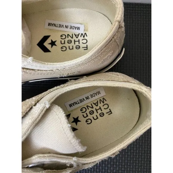 Feng Chen Wang X Converse All Star Chuck 70 Low Top Brown Sneakers Women Size 8