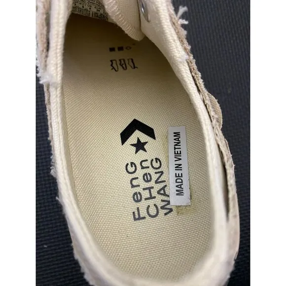 Feng Chen Wang X Converse All Star Chuck 70 Low Top Brown Sneakers Women Size 8