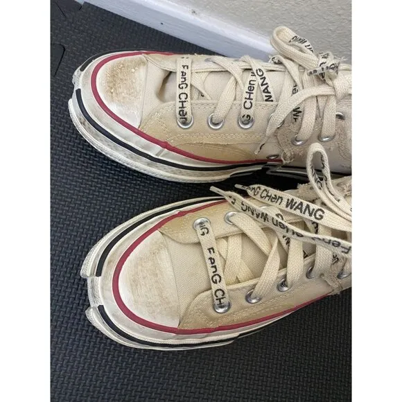 Feng Chen Wang X Converse All Star Chuck 70 Low Top Brown Sneakers Women Size 8