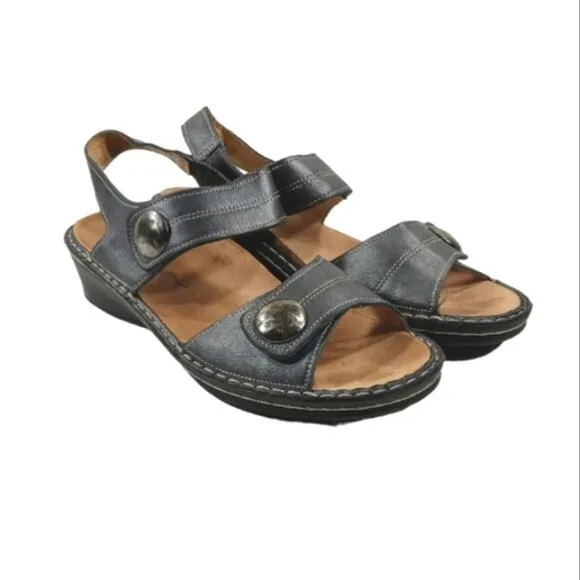 Finn Comfort Alanya Sandals GUC $264 Size 6.5UK. US 9/9.5  #S2695