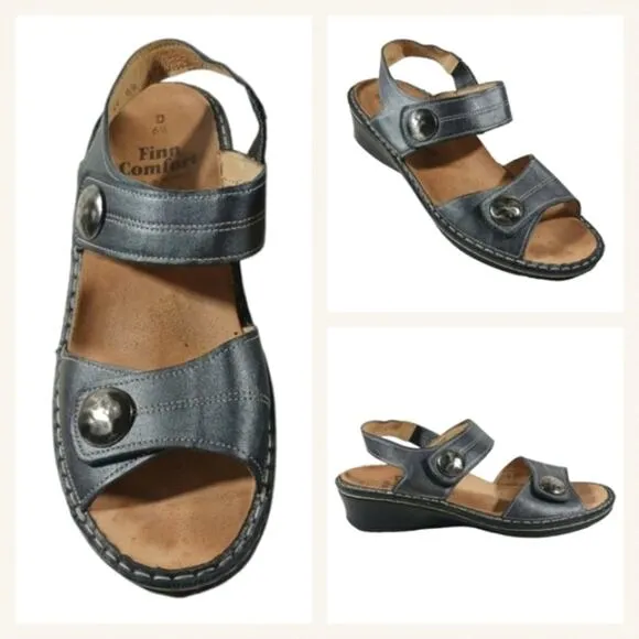 Finn Comfort Alanya Sandals GUC $264 Size 6.5UK. US 9/9.5  #S2695