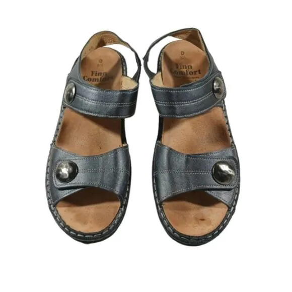 Finn Comfort Alanya Sandals GUC $264 Size 6.5UK. US 9/9.5  #S2695