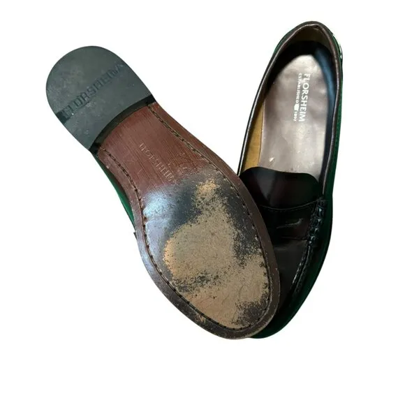 Florsheim Berkley Flex Penny Loafer mens shoes  Brown size 9.5
