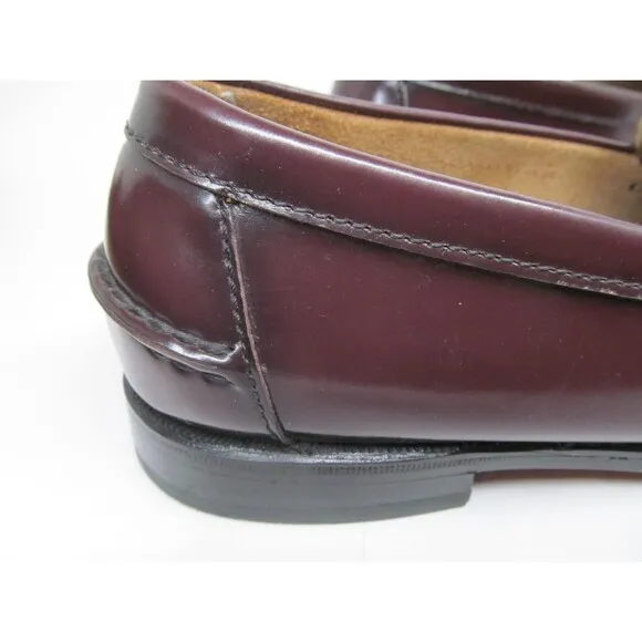 Florsheim Berkley FLS 17058-05 Mens Burgundy Leather Penny Loafers  US 11.5  B