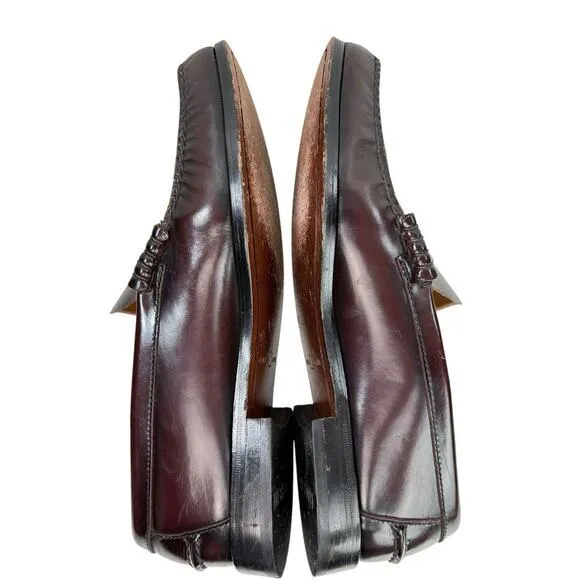 Florsheim‎ Central Penny Loafers Shoes Berkley Burgundy Leather Size 12 #17058