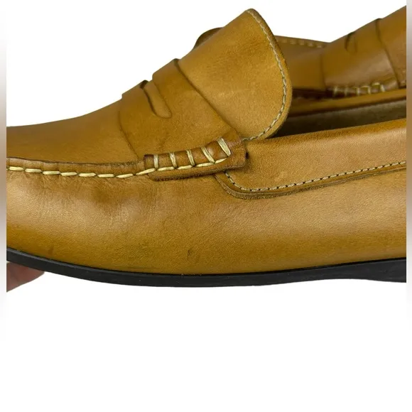 FLORSHEIM‎ Men’s Leather Penny Loafers Slip On Size 10 EEE Wide