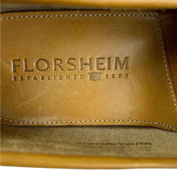 FLORSHEIM‎ Men’s Leather Penny Loafers Slip On Size 10 EEE Wide