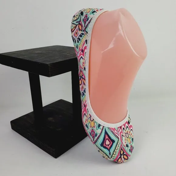 Foldable, Comfortable Flats that Fit in Your Bag, LOT of 5, Sz 7