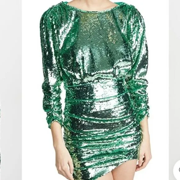 For Love and Lemons Marais Sequin Mini Dress