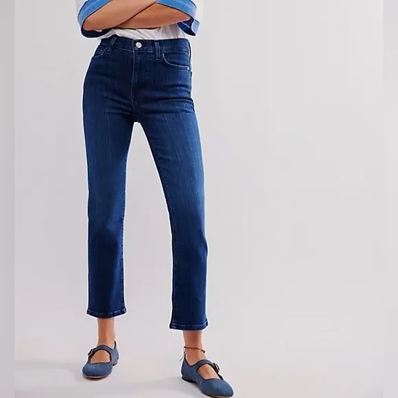 FRAME Le High Straight Jeans Thunderstorm Denim Casual Women’s 30