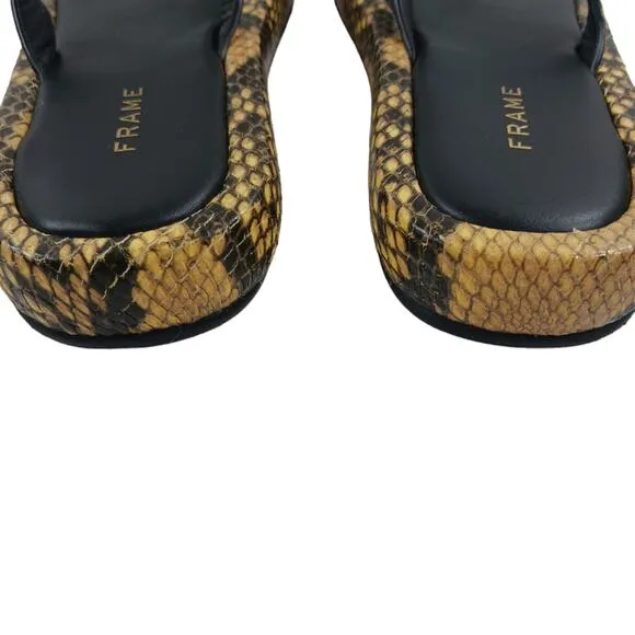 FRAME le Montauk Sandals GUC $298  size 37.5 US 7      S2394