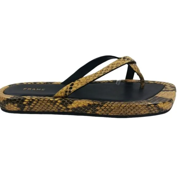 FRAME le Montauk Sandals GUC $298  size 37.5 US 7      S2394