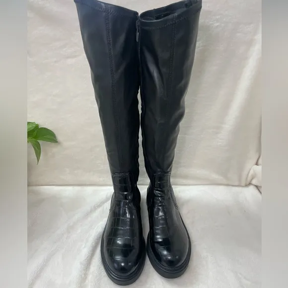 FRANCO SARTO Keaton High Shaft Boots chunky Lug Sole, E 508‎