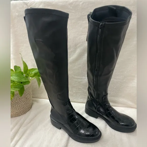FRANCO SARTO Keaton High Shaft Boots chunky Lug Sole, E 508‎