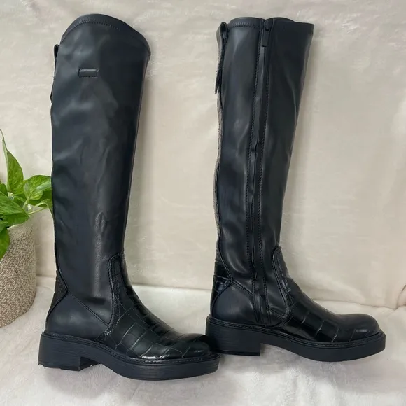 FRANCO SARTO Keaton High Shaft Boots chunky Lug Sole, E 508‎