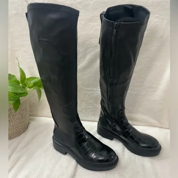FRANCO SARTO Keaton High Shaft Boots chunky Lug Sole, E 508‎