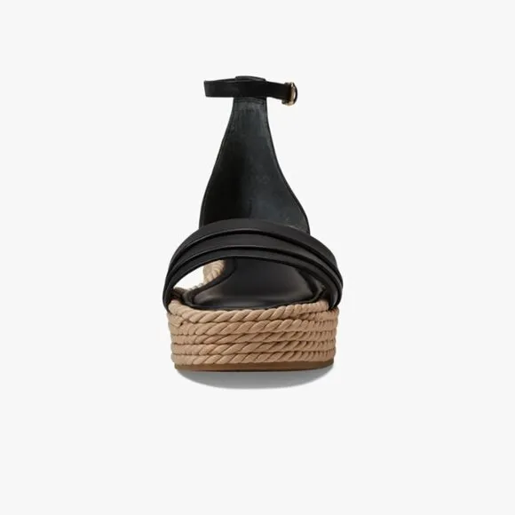 Franco Sarto Sandals Via Black Leather