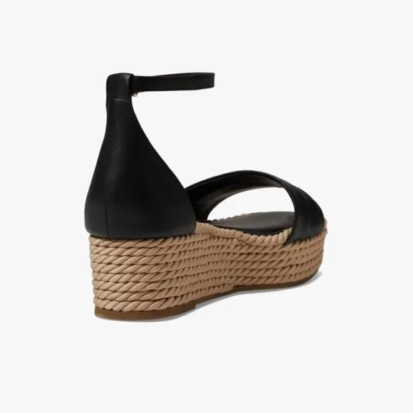 Franco Sarto Sandals Via Black Leather
