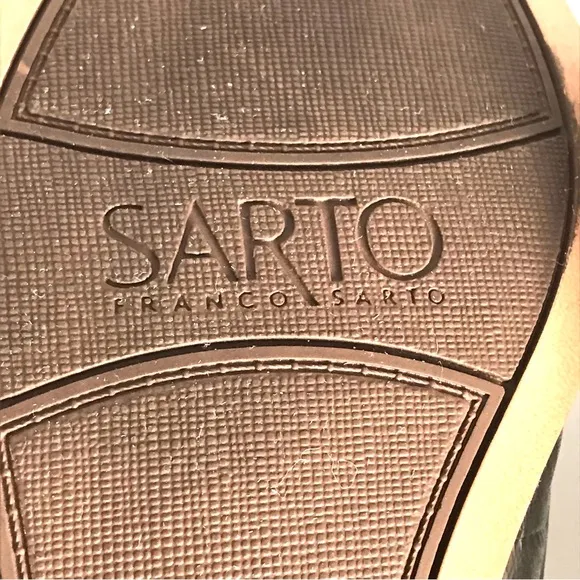 Franco Sarto Silver Jolette Penny Loafers (6.5M)