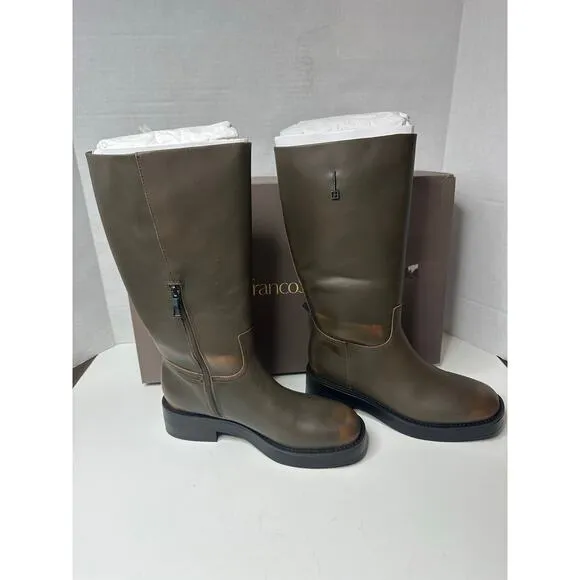 Franco Sarto Women's Trevi Mid Shaft Boots Brown Size 8.5M NWT