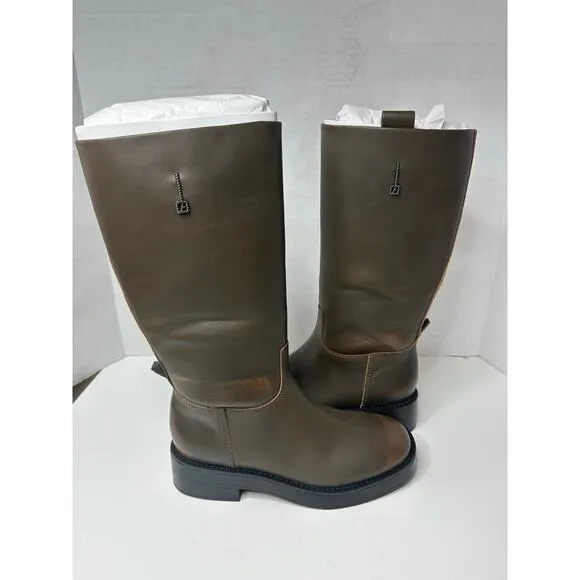 Franco Sarto Women's Trevi Mid Shaft Boots Brown Size 8.5M NWT