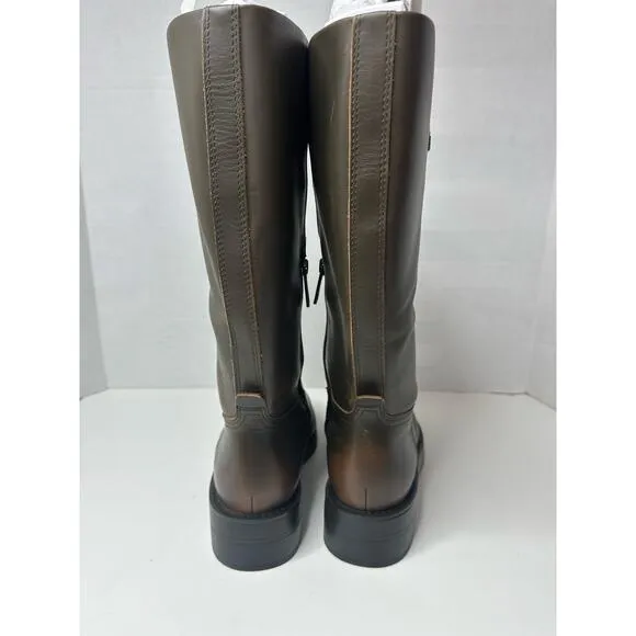 Franco Sarto Women's Trevi Mid Shaft Boots Brown Size 8.5M NWT