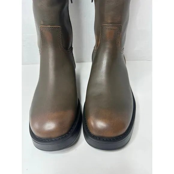 Franco Sarto Women's Trevi Mid Shaft Boots Brown Size 8.5M NWT