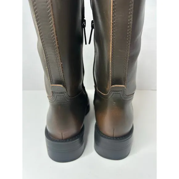 Franco Sarto Women's Trevi Mid Shaft Boots Brown Size 8.5M NWT