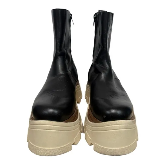 Free People Alohas Phoenix Chunky Chelsea Platform Boots Size 39