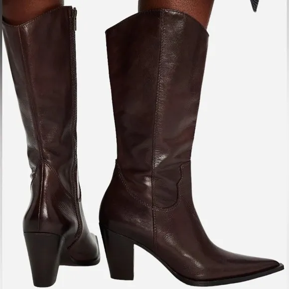 Free People Copenhagen Point Boot Fudge