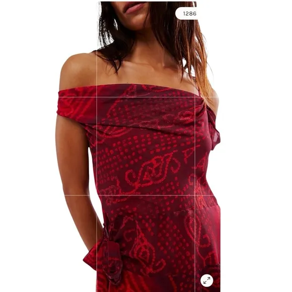 FREE PEOPLE Double Take Mini Dress, Size S.