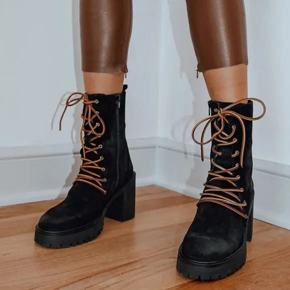 Free People ×  Dylan Lace up Boot